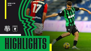 SassuoloGenoa 12  Highlights 2324 [upl. by Keriann]