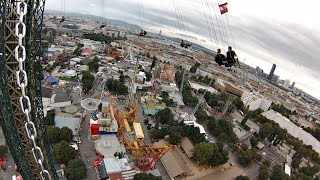 120 Meter Prater Turm ONRIDE Video Wiener Prater 2016 [upl. by Onid240]