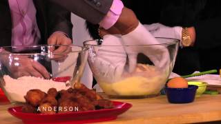 Miss Robbie amp Tim Make Honey Glazed Fried Chicken [upl. by Anassor106]