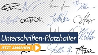 Das Große Unterschriften und Signaturenpaket  Trailer [upl. by Raphaela]