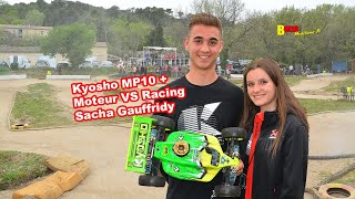 Kyosho MP10 TKI3  Moteur VS Racing Sacha Gauffridy [upl. by Ialda]