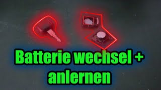 Autoschlüssel Batterie wechseln  anlernen  codieren Opel Astra G [upl. by Nhepets527]