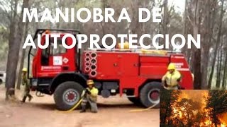 INCENDIOS FORESTALES MANIOBRA DE AUTOPROTECCION [upl. by Ricardo912]