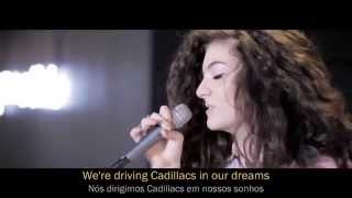 Lorde  Royals Live Deezer Sessions 360  Legendadoportuguêsinglês [upl. by Enomsed]