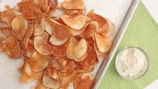 Homemade Sour Cream amp Onion Chips  Laura Vitale  Laura in the Kitchen Episode 918 [upl. by Aneelahs948]