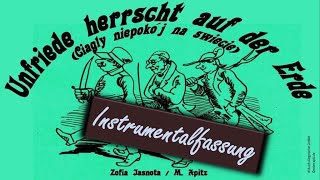 Unfriede herrscht auf der ErdeCiagly niepokój na swiecie Karaoke Noten kostenlos Orchester Köthen [upl. by Anrahs]