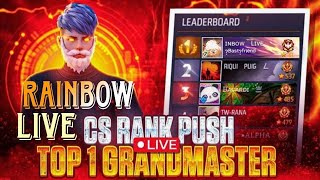 PUSH TO TOP 1 GRANDMASTER  CS RANKED EK Naya Suruyat 1 2BGAMER​​ FREEFIRELIVE​​ ASGAMINGLIVE [upl. by Monro]