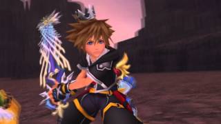 KH HD 25 ReMIX  Lingering Will Terra KH2FM Critical Mode [upl. by Haymo]