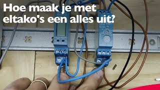 Hoe maak je met eltakos een allesuitknop [upl. by Netsriik]