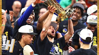 Golden State Warriors Trophy Presentation Ceremony  2022 NBA Finals [upl. by Galvin]