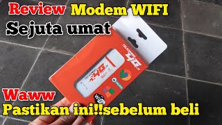 Modem wifi sejuta umat‼️ Review dan cara pasang SIM card Modem wifi Telkomsel 4G Lite [upl. by Rennane615]