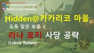 젤다의전설 카카리코마을의 라나 로키 사당 도둑맞은 보주 [upl. by Saidnac]