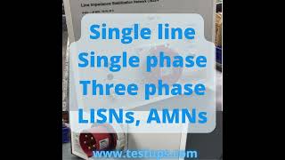 LISNs and AMNs up to 1500 Amps 1500 Volts [upl. by Anallise]