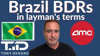 AMC Brazil BDRs EXPLAINED in laymans terms Not 513 million shares [upl. by Yelah536]