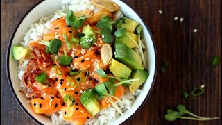 Ricetta POKE BOWL  Alternative al SUSHI  Facilissima [upl. by Kristof]