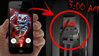 CALLING A MINECRAFT SKELETON ON FACETIME AT 3 AM INCOMING ARROWS [upl. by Dumanian]