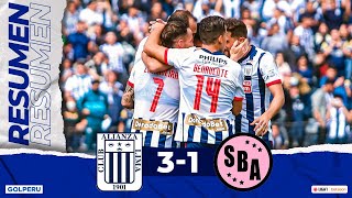 Resumen Alianza Lima vs Sport Boys 31 LIGA1BETSSONXGOLPERU [upl. by Ahsein]