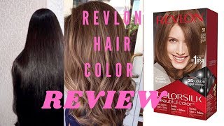 How I Dye My Hair At Home  Dark to Light Brown  Revlon ColorSilk [upl. by Camala]