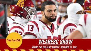 Inside the Trojans Huddle What went wrong at Notre Dame and a Utah preview [upl. by Ymiaj]