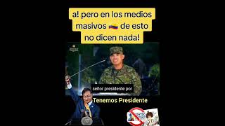 El Guerrillero GustavoPetro devolvió la honra y dignidad al ejercitocolombiano policianacinal [upl. by Arihsat]