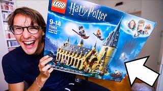 COSTRUISCO IL CASTELLO DI HARRY POTTER CON I LEGO [upl. by Dahlstrom]