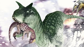 The Carno who faced the entire Dino Roster  the isle evrima carnotaurus Gameplay in Gateway [upl. by Elyrrad976]