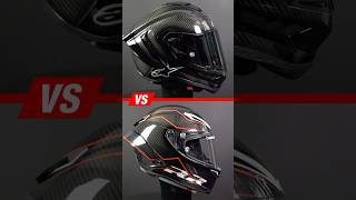 AGV Pista GP RR 06 Versus Alpinestars Supertech R10  Champion Helmets motorcyclegear race [upl. by Noside]