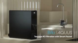 Brio AQUUS Tankless RO Undersink Filtration System 600 GPD [upl. by Orlosky788]