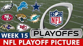 NFL Playoff Picture NFC amp AFC Clinching Scenarios Wild Card Standings Entering Week 15 Of 2023 [upl. by Sherwynd]