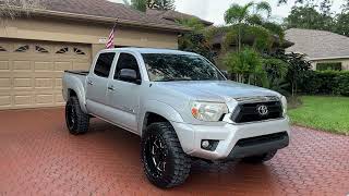 12 TOYOTA TACOMA SR5 PRERUNNER V6 AUTO 4DR BLUETOOTH BACKCAM MP3 FL OWNED MINT 30 DELAER SERVICES [upl. by Natlus]