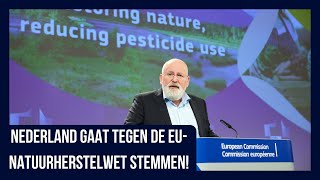 Kabinet volgt met tegenzin wens Kamer en zal in EU tegen natuurherstelwet stemmen [upl. by Amsed]