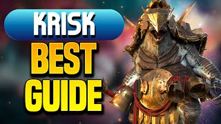 KRISK THE AGELESS  TURTLE is OP in 2024 Build amp Guide [upl. by Eilrebma]