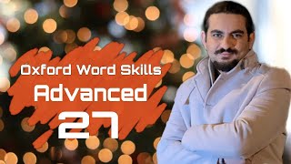 Oxford Word Skills Advanced 27 [upl. by Tavish]