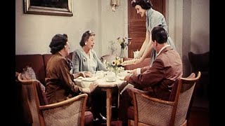 Dr Oetker Werbefilm quotWenn plötzlich Besuch kommtquot mit Frau Renate 1954 [upl. by Ibmat]