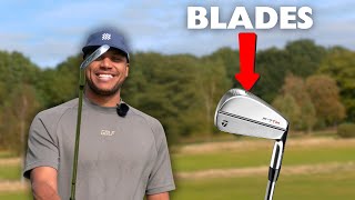 Can a 21 Handicap Golfer Play With BLADES ONLY [upl. by Jeannie]