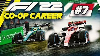 F1 22 TWO Player Career Part 7 NO MUD IN MONACO PLEASE [upl. by Angid]