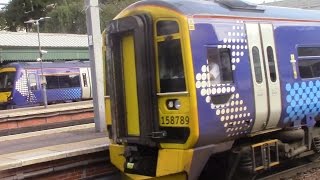 Trains at Edinburgh Waverley KTV Series 6 Video 6 Part 1  29815 [upl. by Ateuqirne]