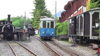 Les Trams du Blonay Chamby CH [upl. by Renruojos358]