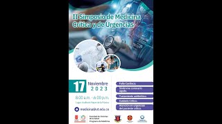 II Simposio de Medicina Crítica y de Urgencias [upl. by Arlan]