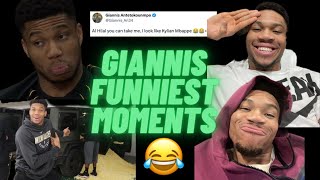 Giannis Antetokounmpo Being The FUNNIEST NBA Player For 7 Minutes [upl. by Halyk]