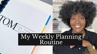 My Weekly Planning Routine That Takes Me 20 Minutes planwithme [upl. by Eniliuqcaj]