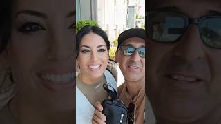 Elisabetta Gregoraci esce dall albergo direzione Aeroporto [upl. by Namhar]