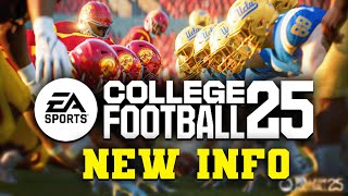 EA College Football 25  NEW Details Dynasty Mode Teambuilder Road to Glory [upl. by Yednil904]