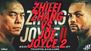 ZHILEI ZHANG VS JOE JOYCE 2 WHO WINS amp HOW  MY PREDICTION [upl. by Maillil912]