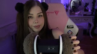 ASMR cosy earmuff sounds [upl. by Fredra]