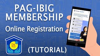 PagIBIG Membership  Online Registration TUTORIAL [upl. by Einneg]