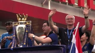 Calcio il Leicester di Ranieri in trionfo a Bangkok [upl. by Leksehc]