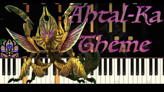 AhtalKa Theme Phase 3 MHXX  Synthesia [upl. by Aniras66]