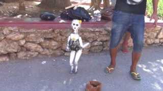 very funny puppet dancing to hot music incredibly cool [upl. by Dnomal]