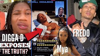 Digga D cgm Snaps On Fredo For Taking Mya Mills quotHe Likes Yung Gyalquot [upl. by Convery]